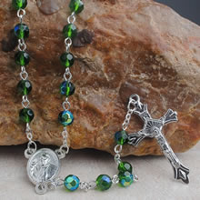 Crystal beads rosary